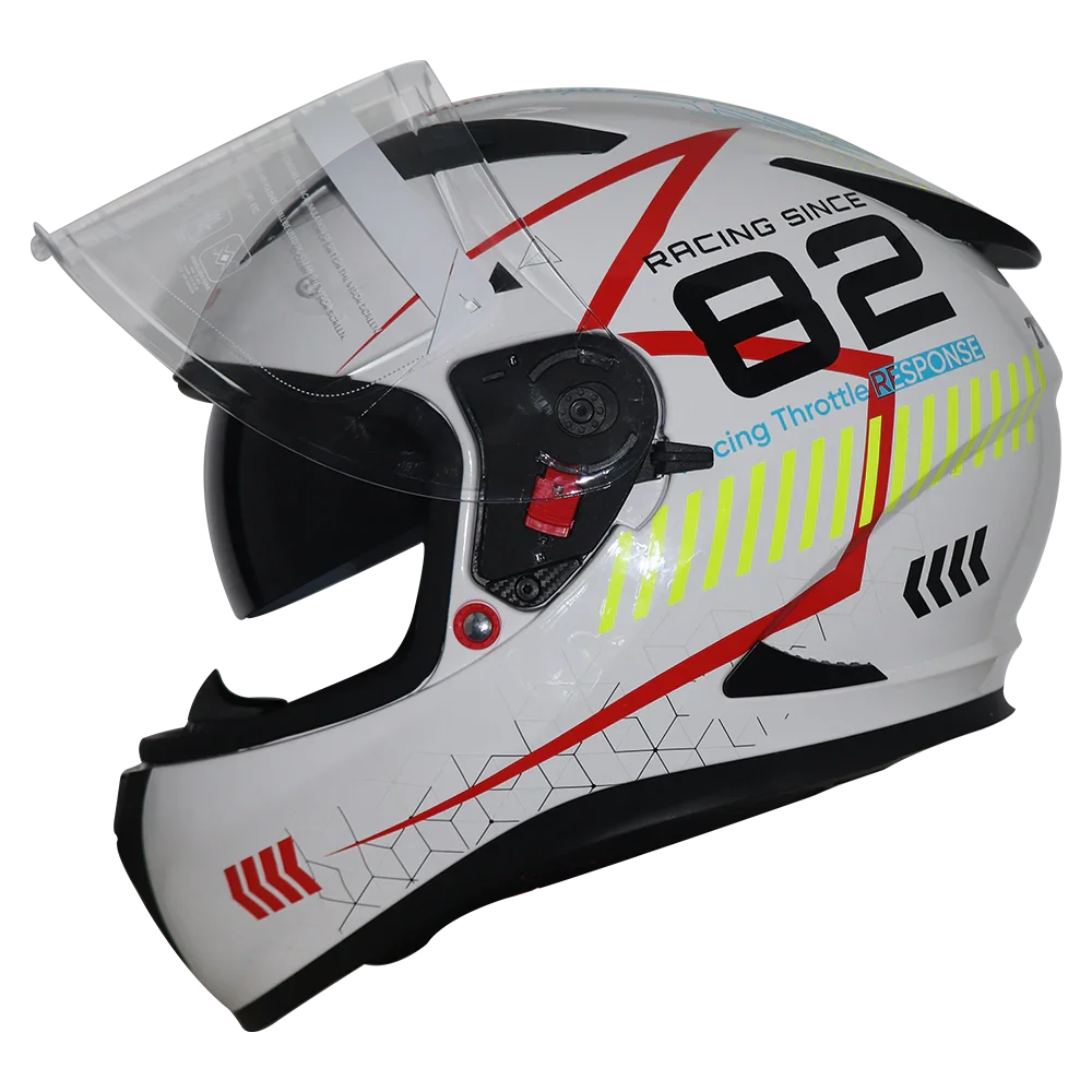 TVS Racing Full Face Premium Helmet - Ultimate Protection & Style