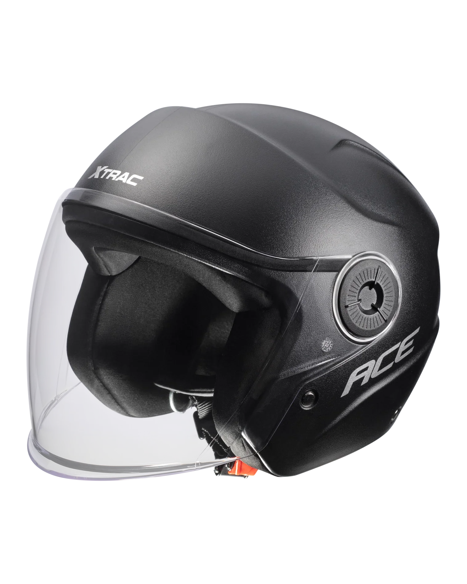 Xtrac Ace Half Face Helmet – ISI Certified Open Face Helmet for Men & Women