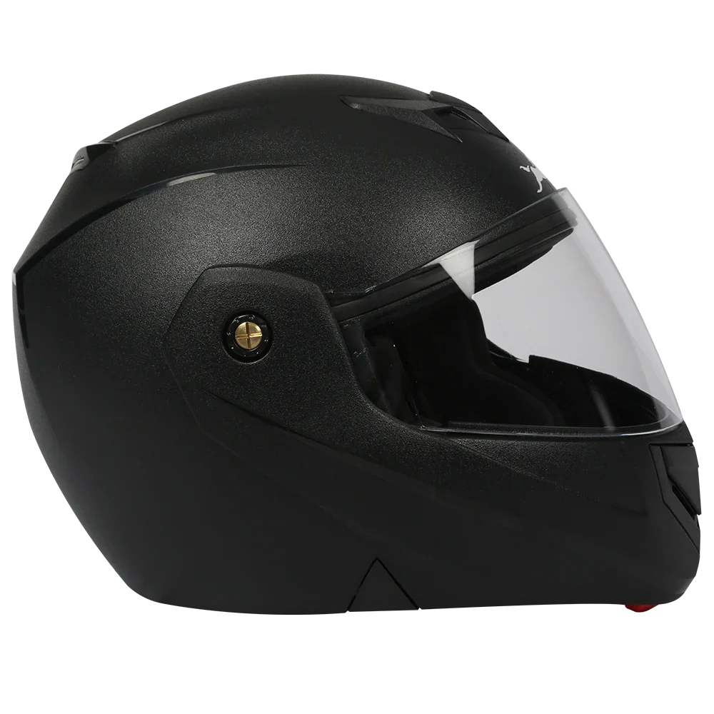 TVS Full Face Motorbike Helmet (Black-JM) – Superior Safety and Ventilation