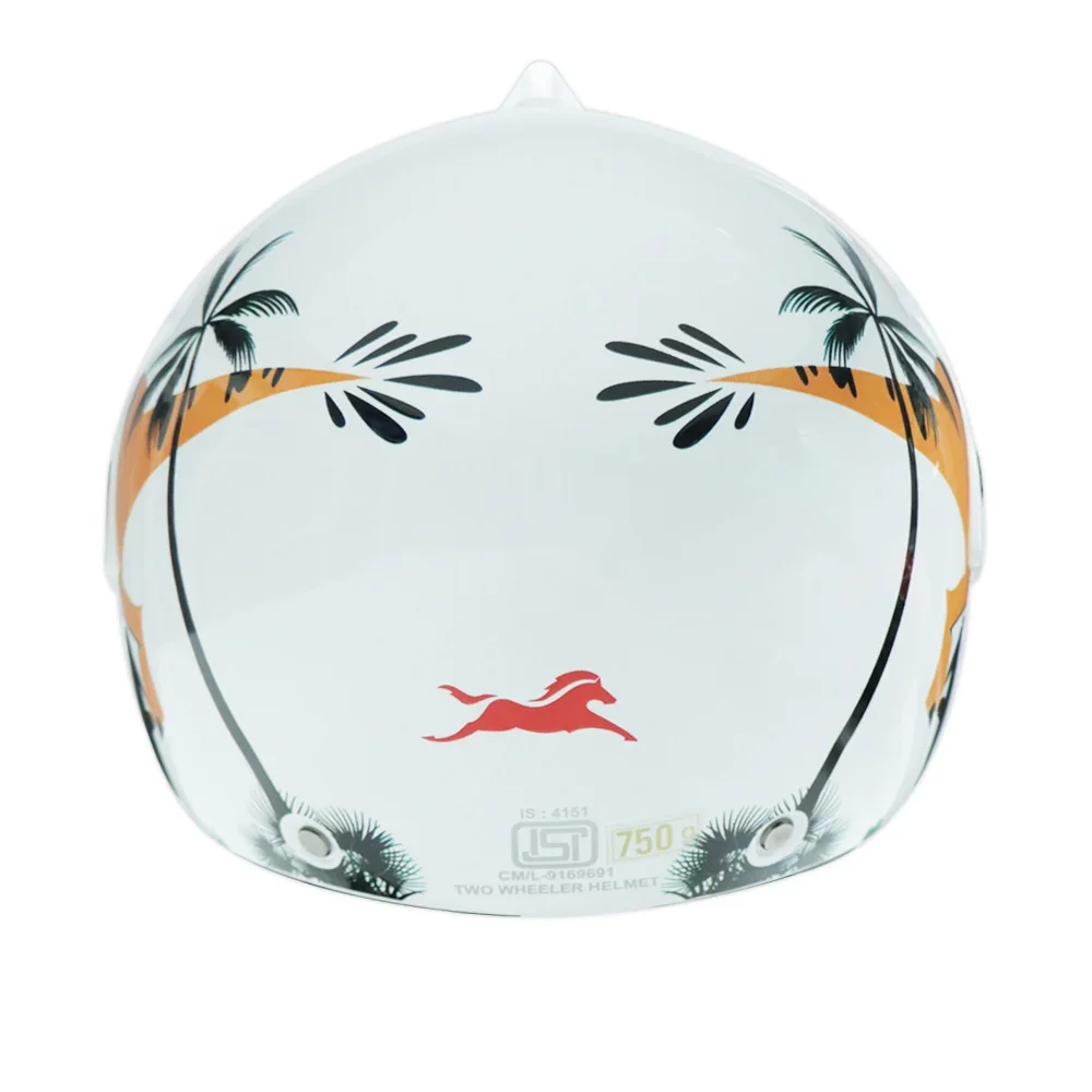 TVS Kids Half Face Dino Adventure Helmet - Safety Riders Unisex Design