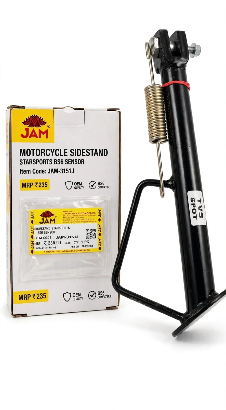 SIDE STAND BS6 SENSOR STAR SPORTS
